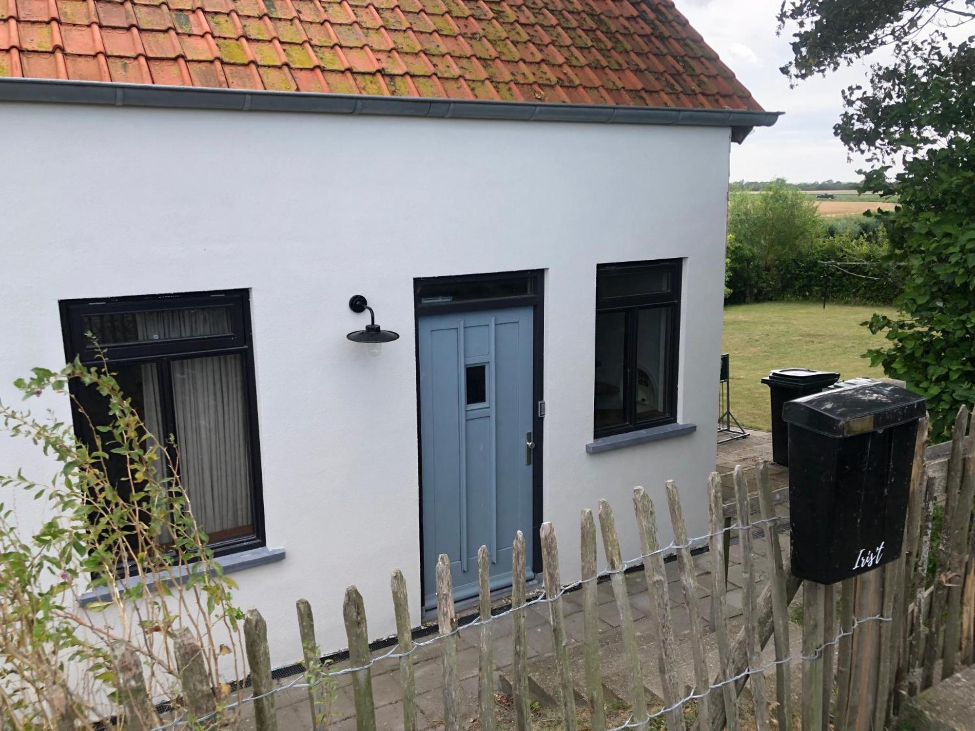 Вилла Iris'T; Dijkhuisje In De Polders Van Groede. Экстерьер фото
